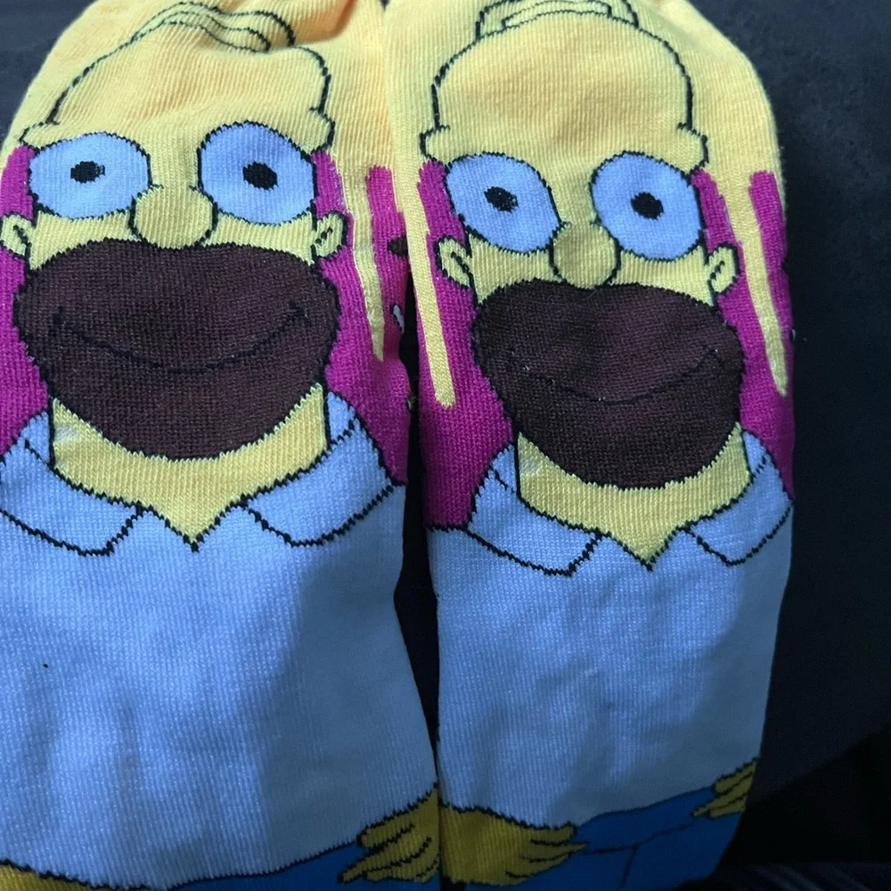 🌵 Character Print‎ Yellow Socks. NWOT